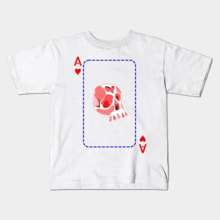 Ace of hearts Kids T-Shirt